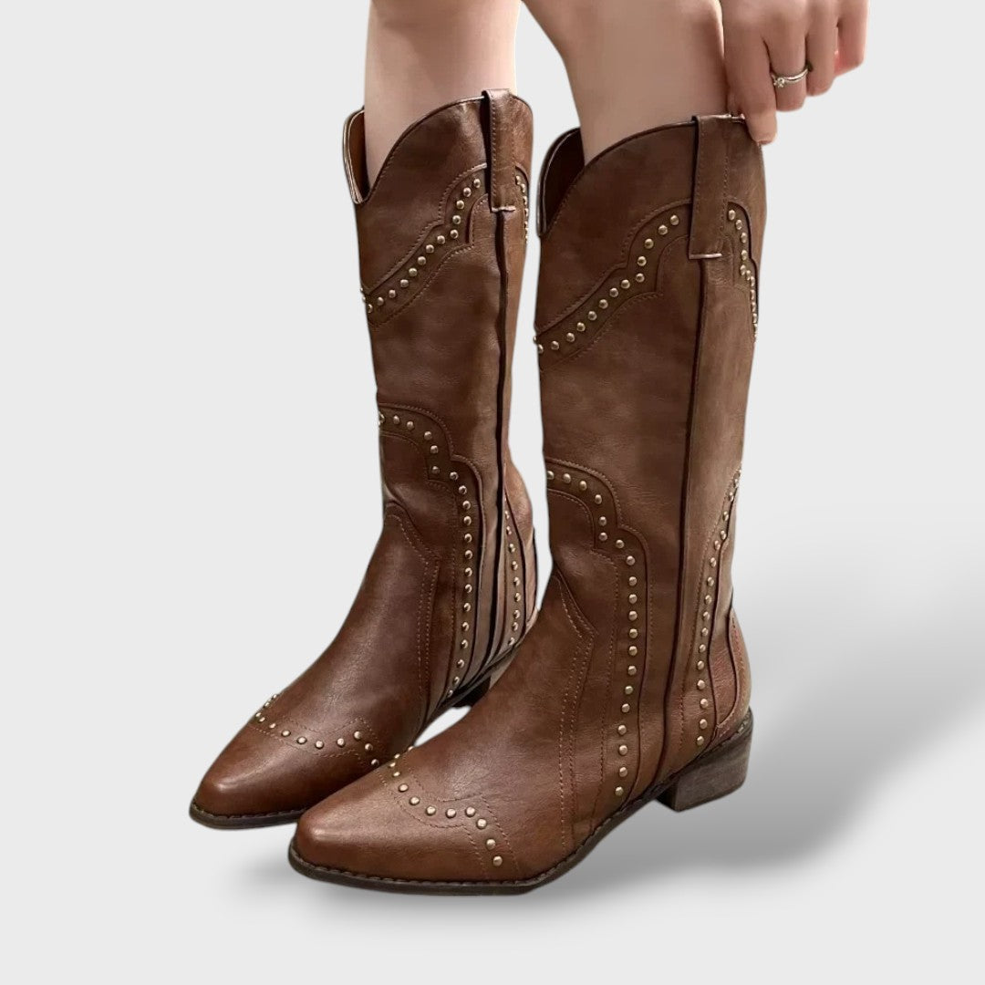 Texas | Botas cowboy con tacón medio