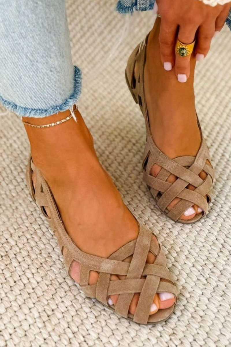 Venecia | Sandalias trenzadas multicolor