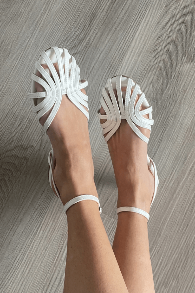 Gioiella | Sandalias metalizadas estilo joya
