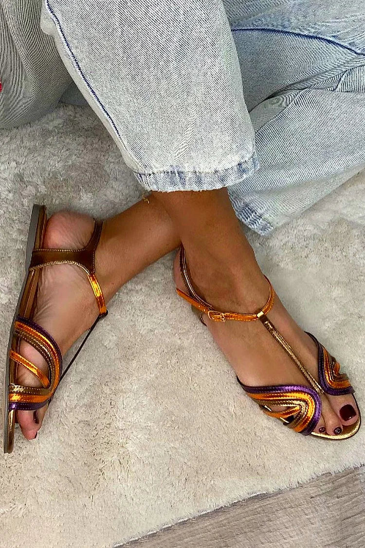 Viviana | Sandalias artesanales multicolor