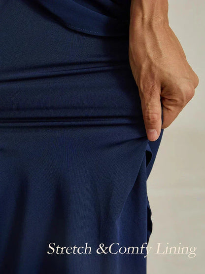 Claudia | Vestido midi de encaje con manga tres cuartos