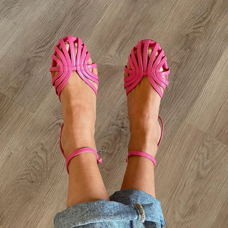 Perla | Sandalias joya elegantes - Plateado
