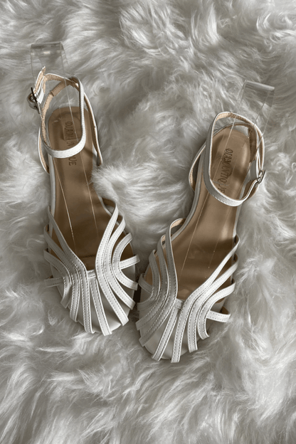 Gioiella | Sandalias metalizadas estilo joya
