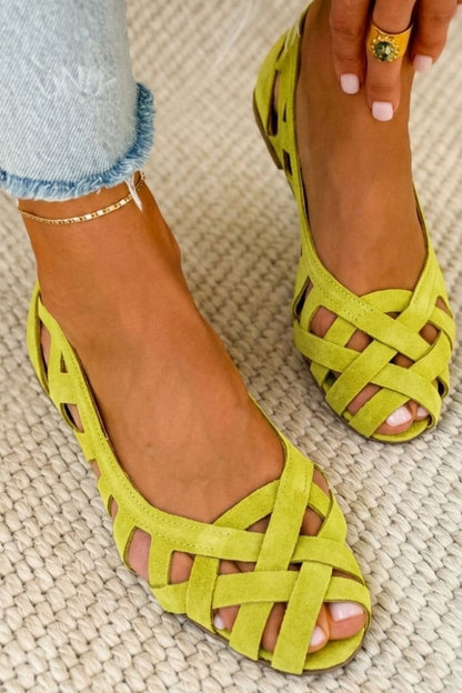 Venecia | Sandalias trenzadas multicolor