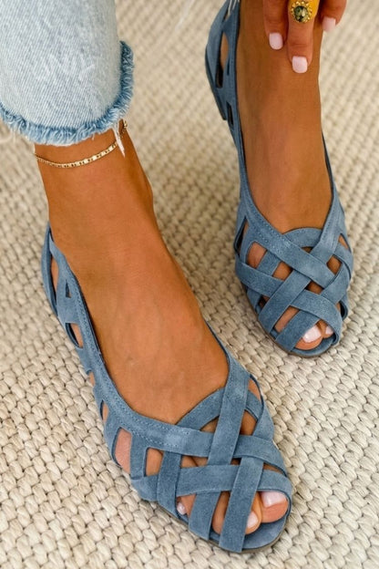Venecia | Sandalias trenzadas multicolor