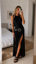 Vestido Fenix + cinturón