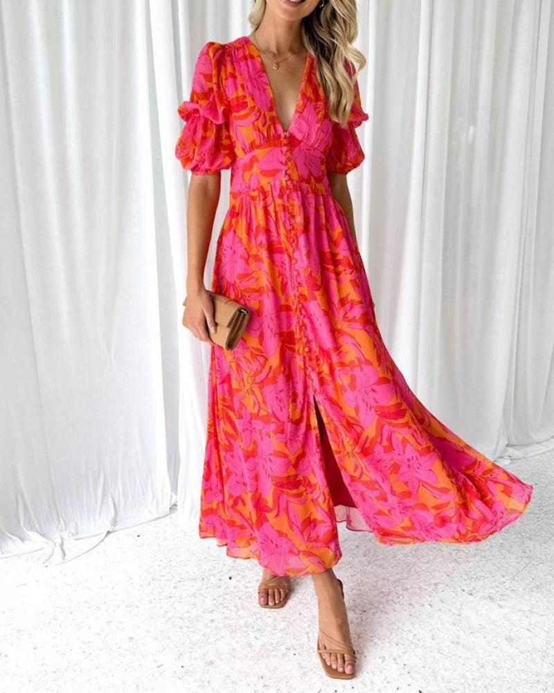 Armonia | Vestido largo resplandor solar