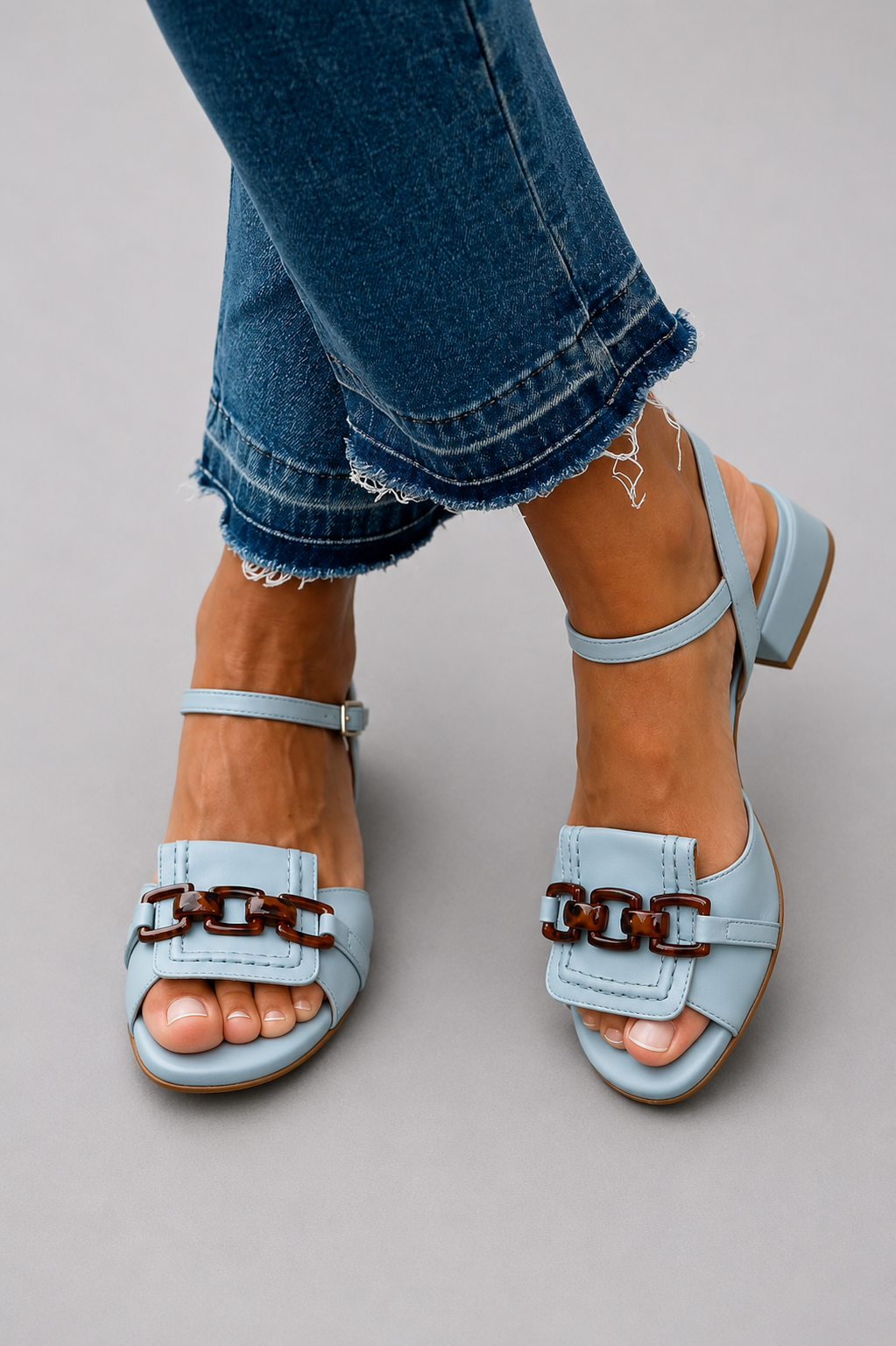 Marina | Sandalias de tacón elegante