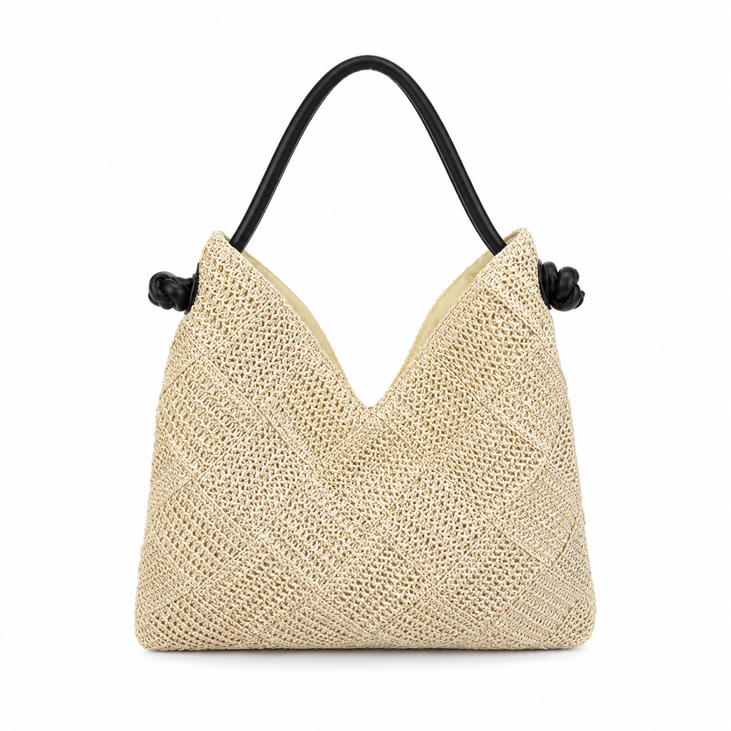 Capri | Bolso Tote de Rafia Mediterránea
