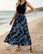 Belén | Vestido Maxi Floral de Silueta Elegante