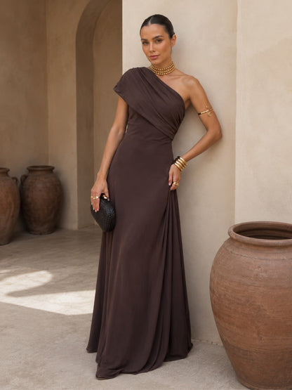 Dania | Vestido en color marrón