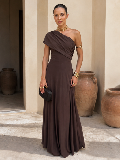 Dania | Vestido en color marrón
