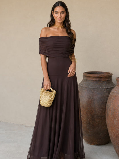 Dania | Vestido en color marrón