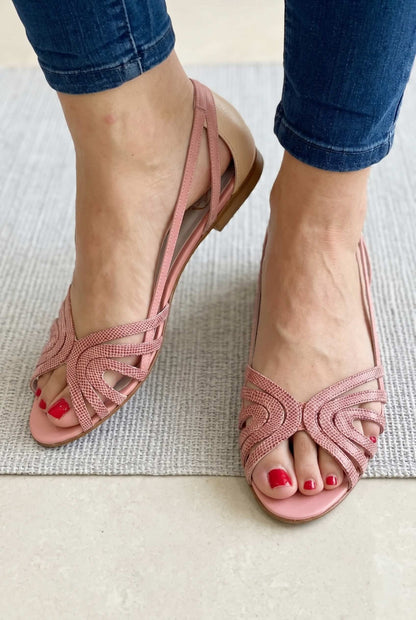 Solea | Sandalias doradas de tiras delicadas