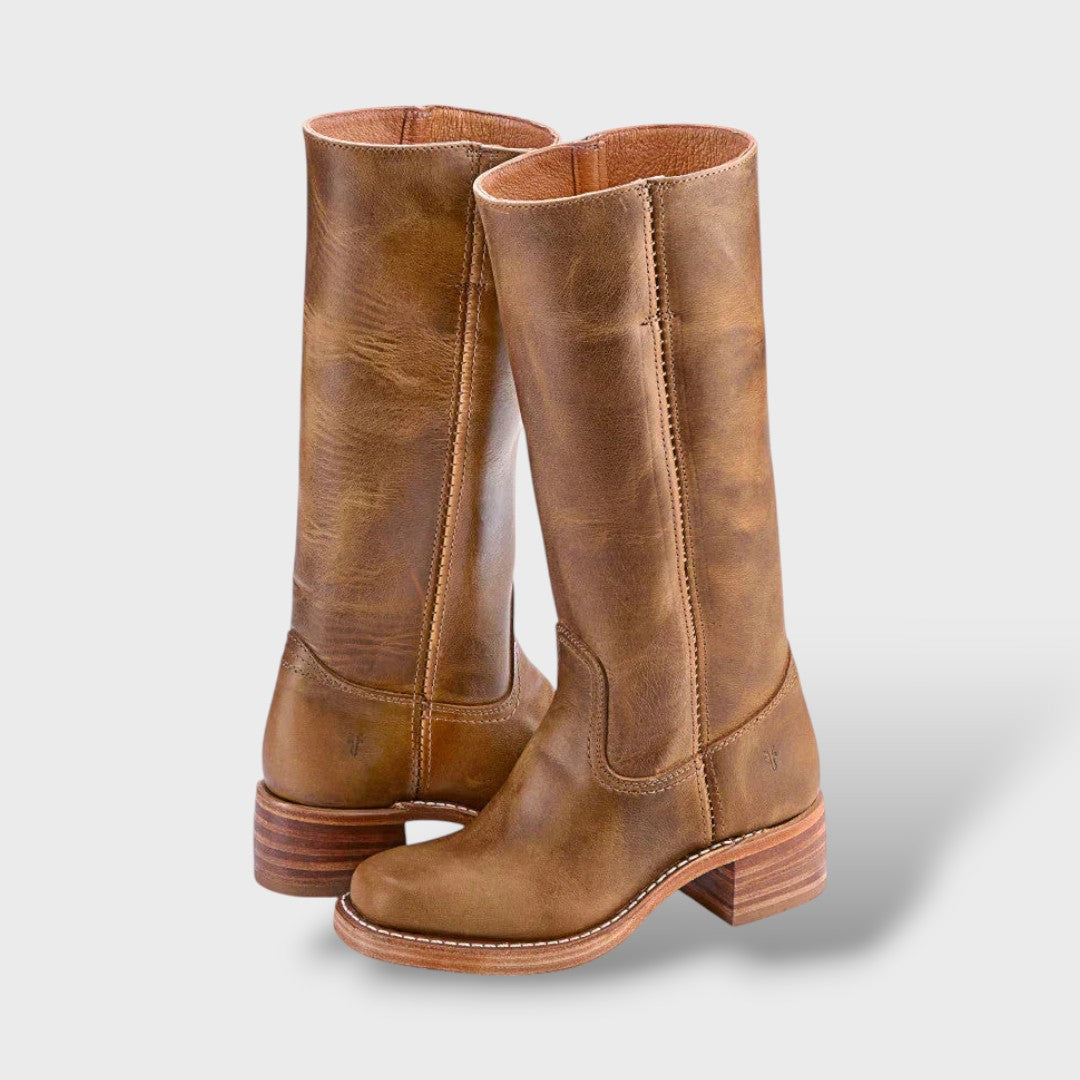 Lucca | Botas altas con suela estructurada