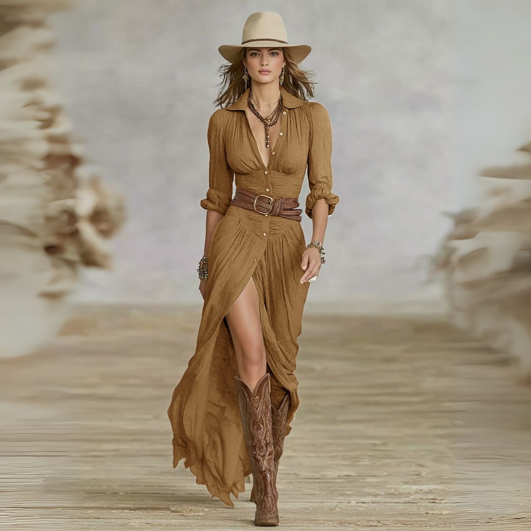 Lily | Vestido largo chic
