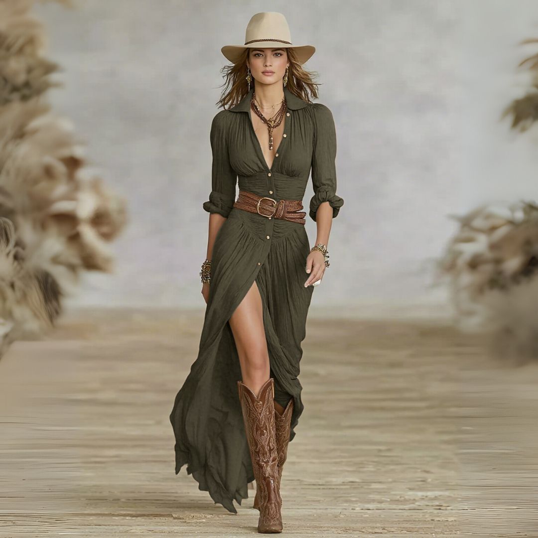 Lily | Vestido largo chic