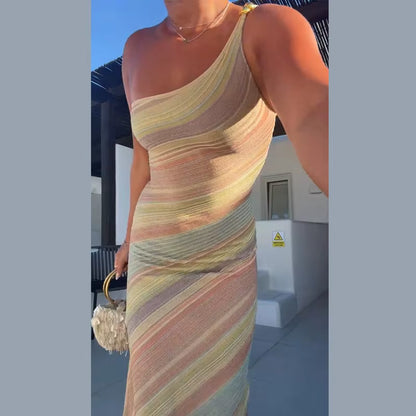 Fiorenza | Vestido midi estampado palabra de honor