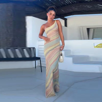 Fiorenza | Vestido midi estampado palabra de honor