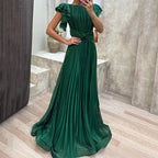 Abigail | Vestido de noche plisado