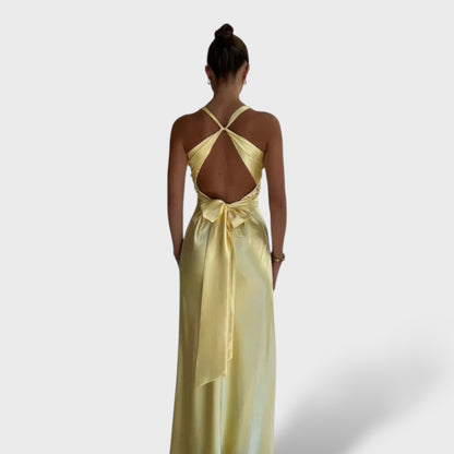 Isadora | Vestido largo de fiesta sin mangas