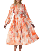 Celine | Vestido femenino con motivo floral