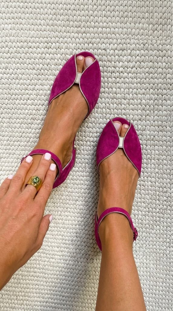 Oliva | Sandalias envolventes de ante