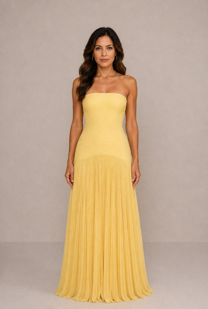 Almudena | Vestido de hombros descubiertos