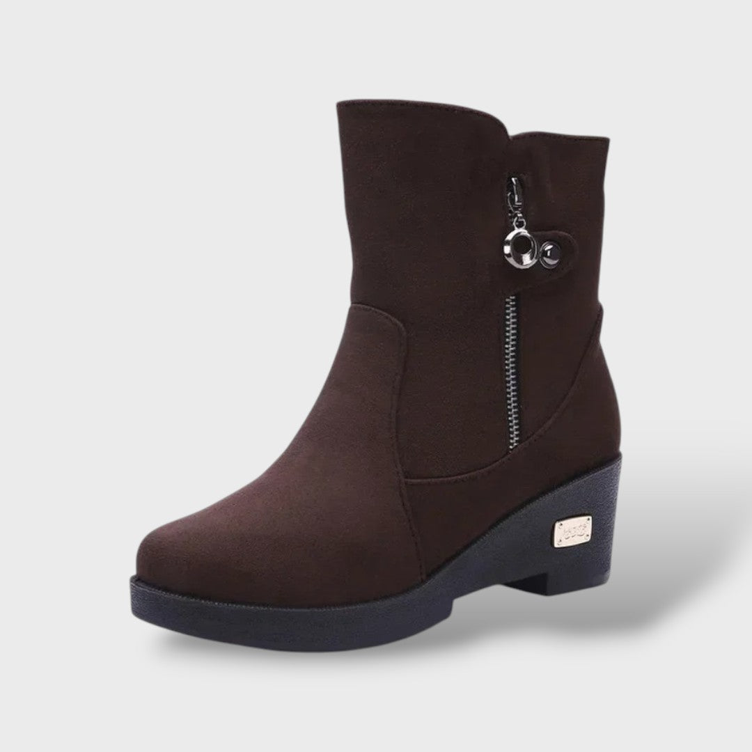 Oslo | Botines de invierno con plataforma y forro