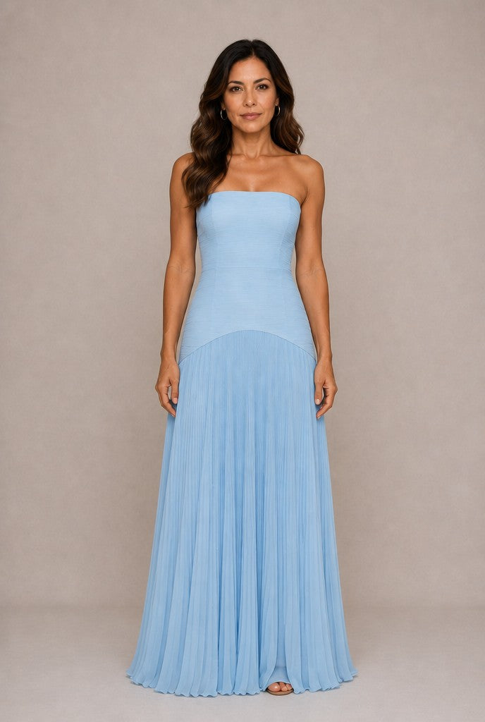 Almudena | Vestido de hombros descubiertos