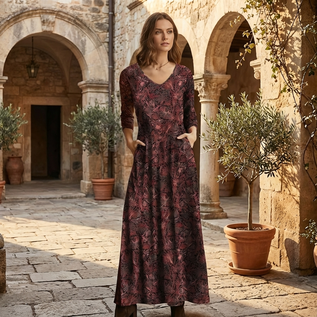 Kendal | Vestido largo floral