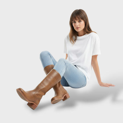 Lucca | Botas altas con suela estructurada