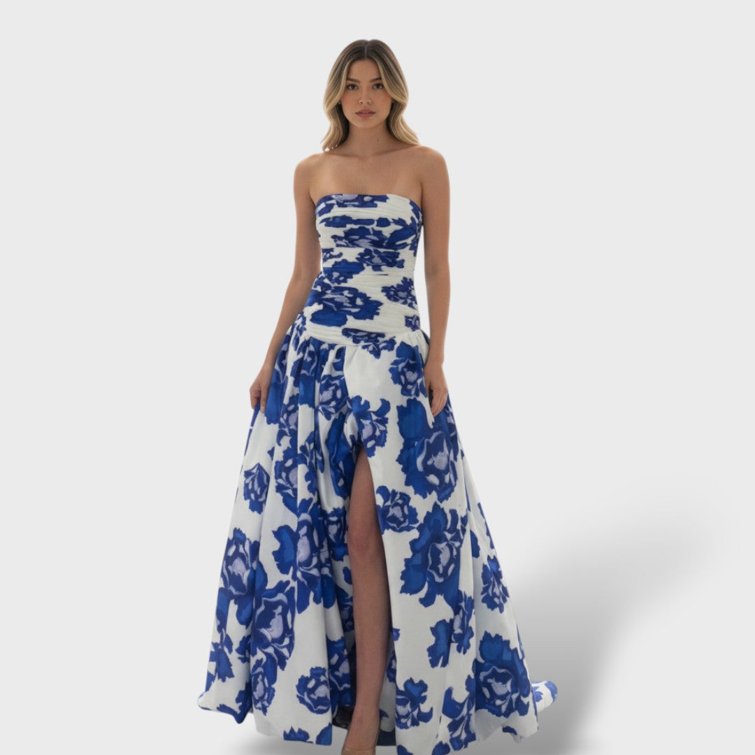 Dalia | Vestido largo floral elegante