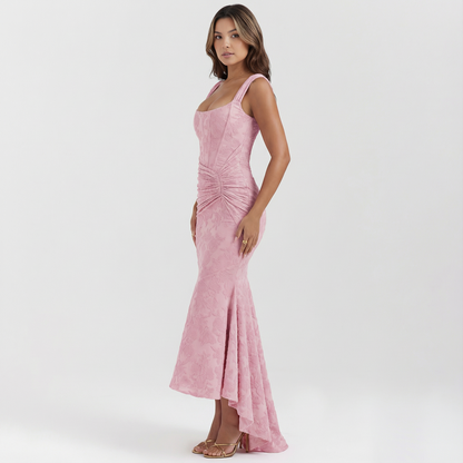 Arianna | Vestido largo floral sin mangas