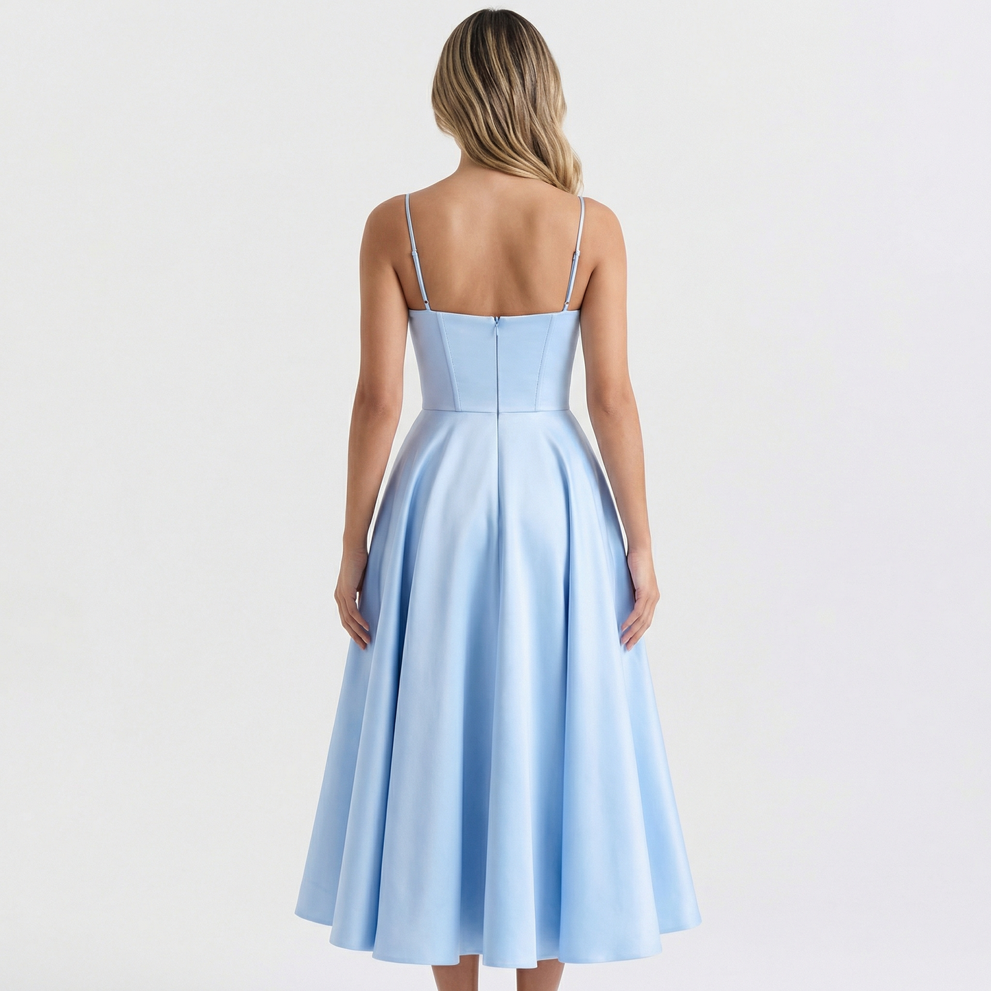 Alma | Vestido entallado de tejido suave