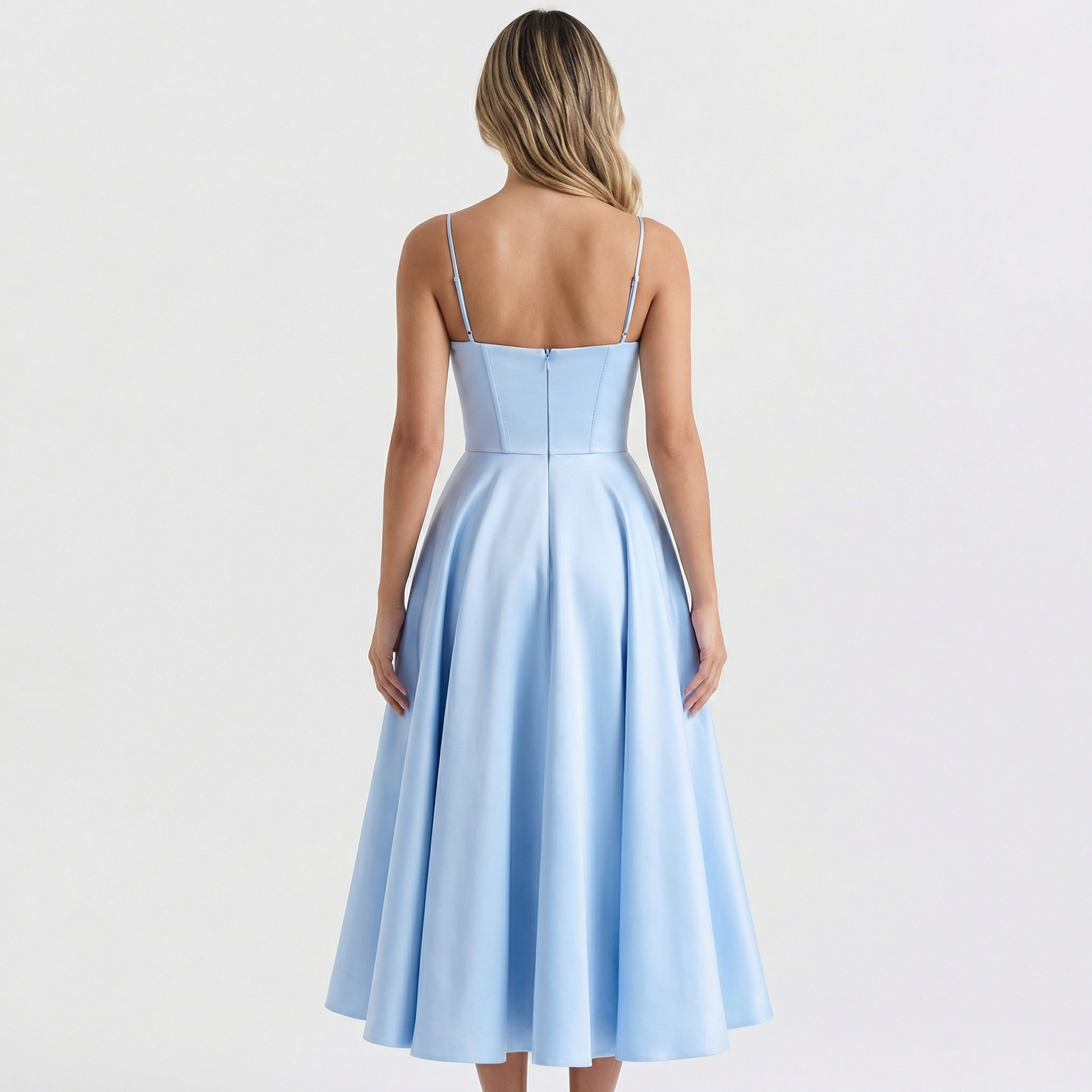Alma | Vestido entallado de tejido suave