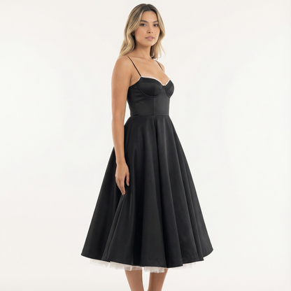 Alma | Vestido entallado de tejido suave