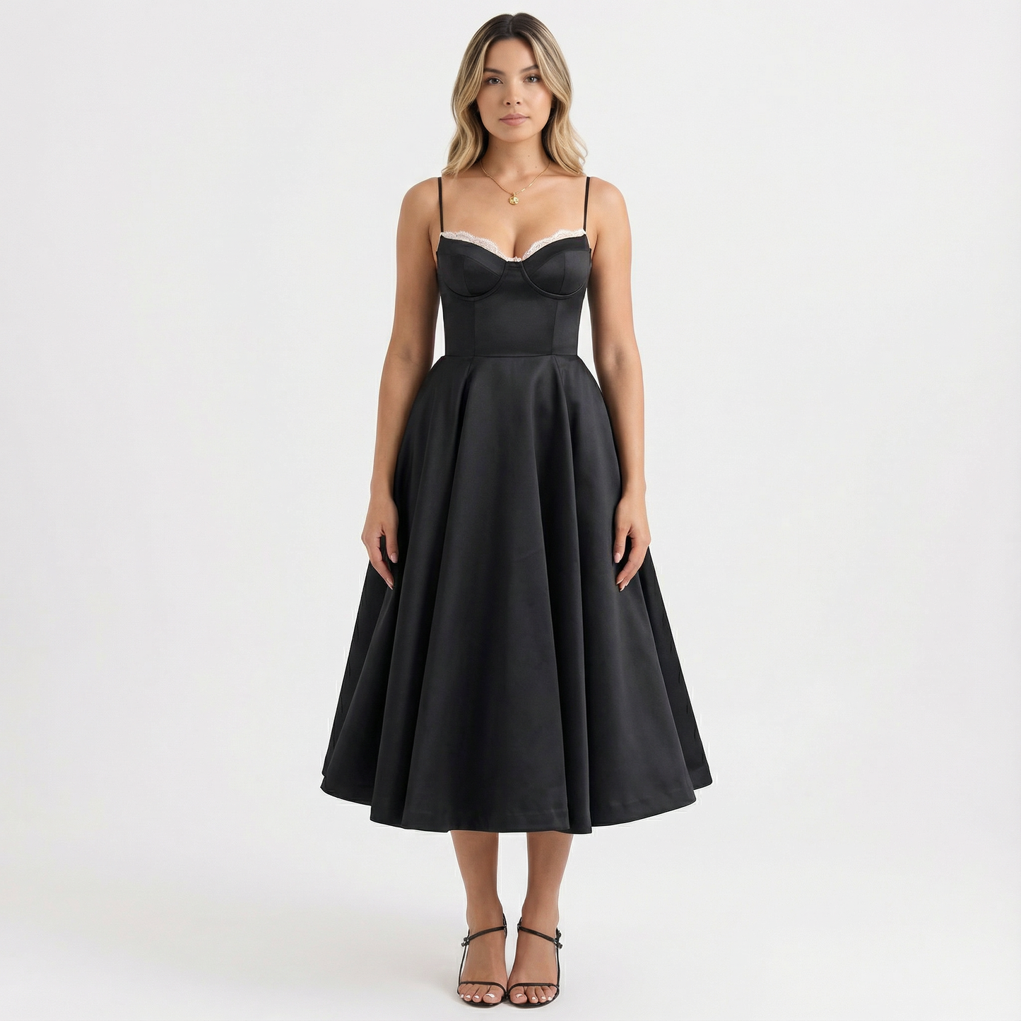 Alma | Vestido entallado de tejido suave
