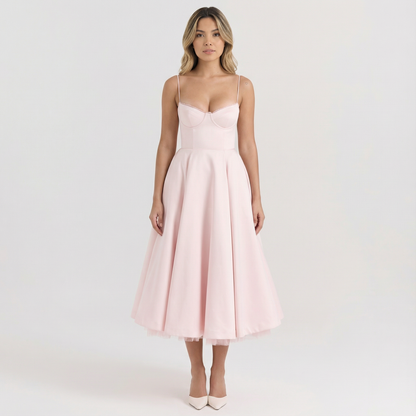 Alma | Vestido entallado de tejido suave
