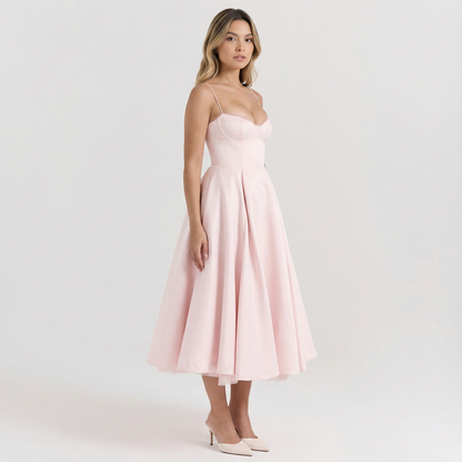 Alma | Vestido entallado de tejido suave
