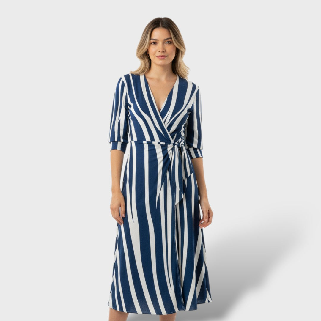 Luciana | Vestido envolvente elegante de fiesta