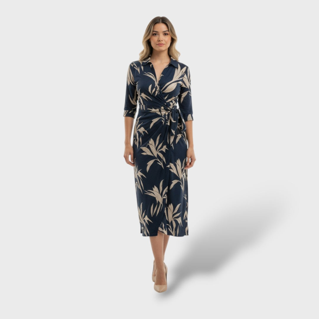 Luciana | Vestido envolvente elegante de fiesta