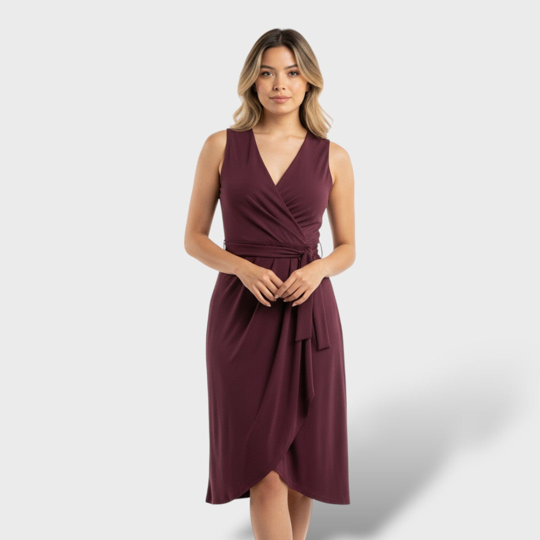 Renata | Vestido cruzado elegante
