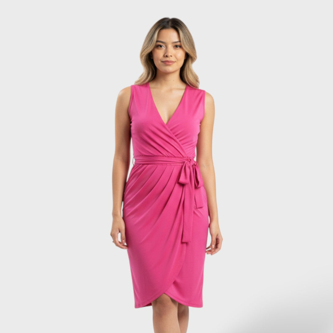 Renata | Vestido cruzado elegante