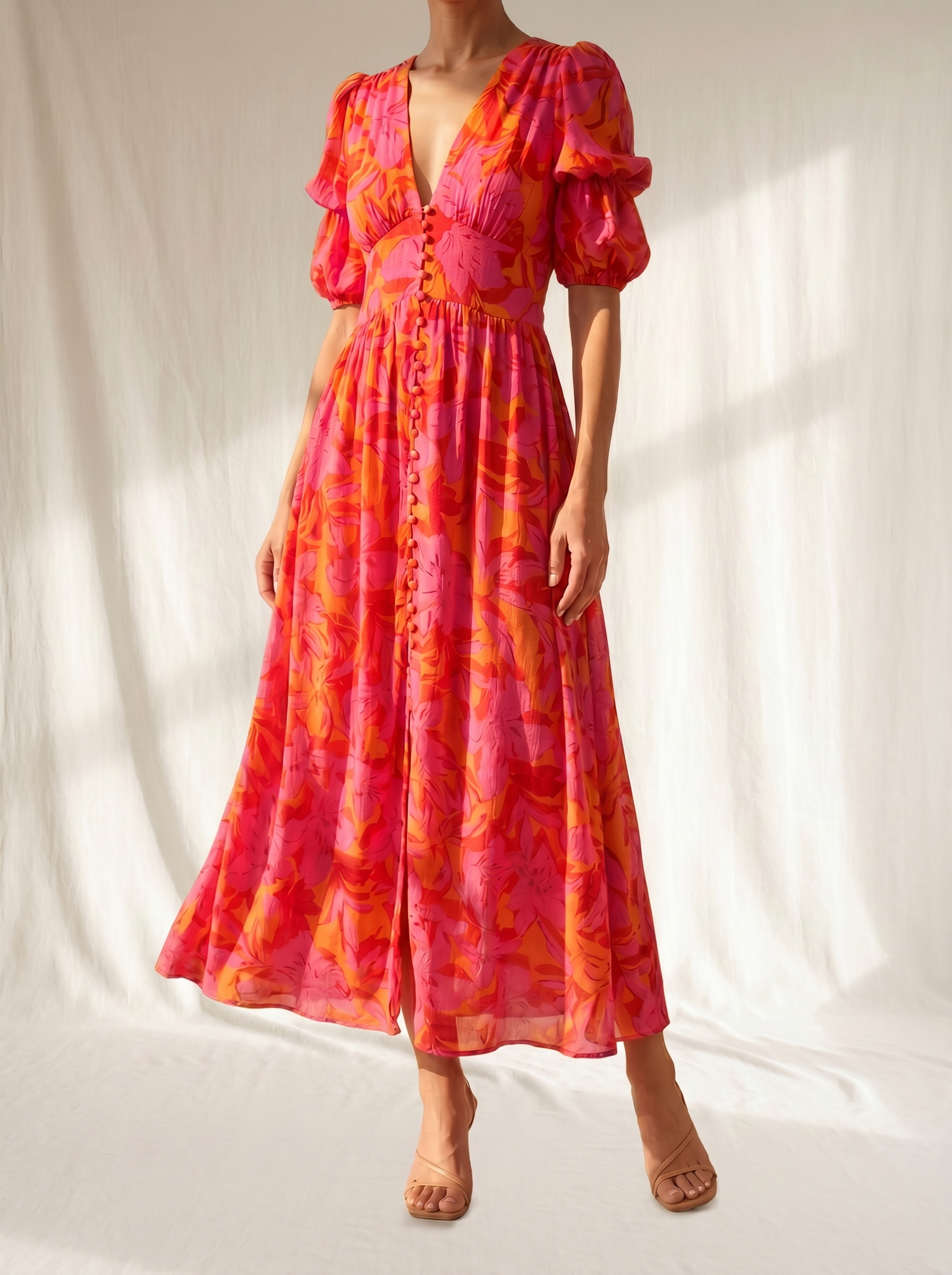Armonia | Vestido largo resplandor solar