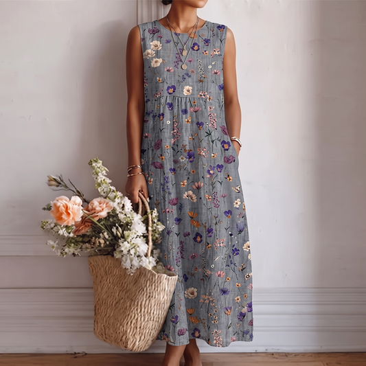 Amelia | Vestido midi fluido - Alessandro Moreti