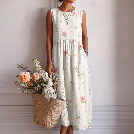Emilia | Vestido midi fluido - Alessandro Moreti