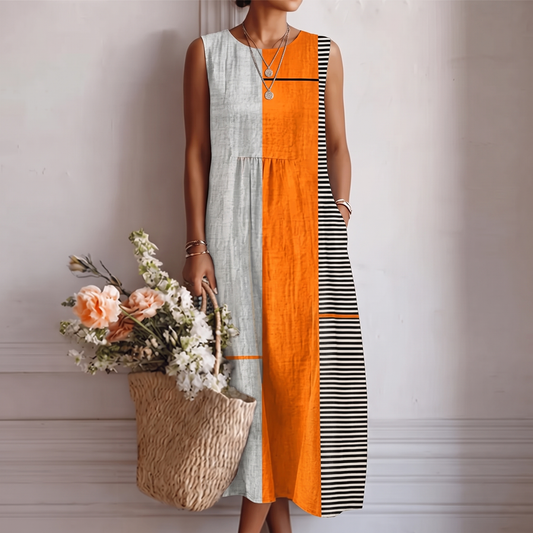 Renata | Vestido midi clásico - Alessandro Moreti
