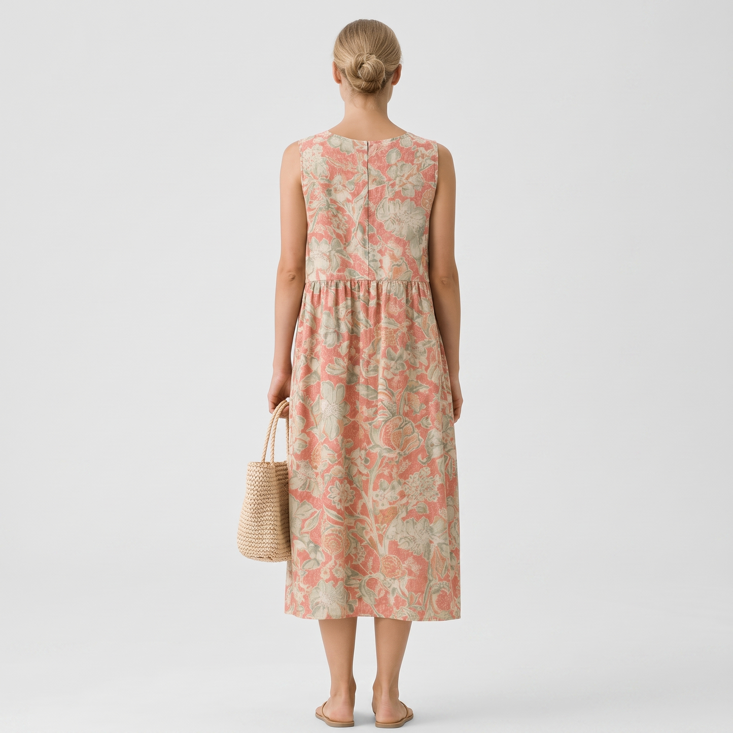 Adriana | Vestido midi fluido - Alessandro Moreti