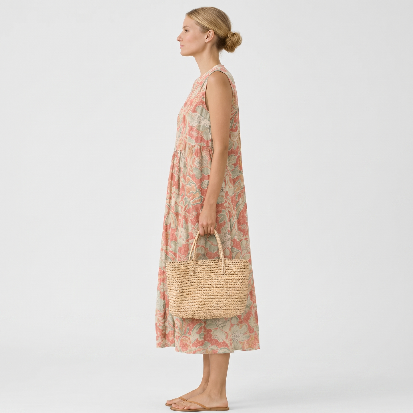 Adriana | Vestido midi fluido - Alessandro Moreti